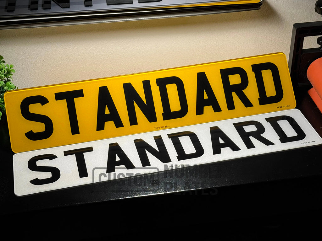 number plate