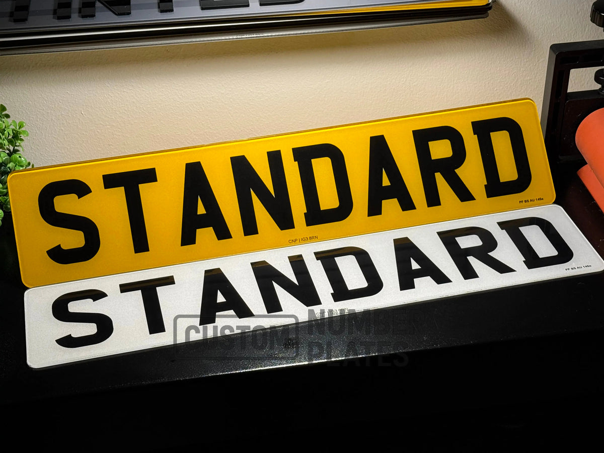 number plate